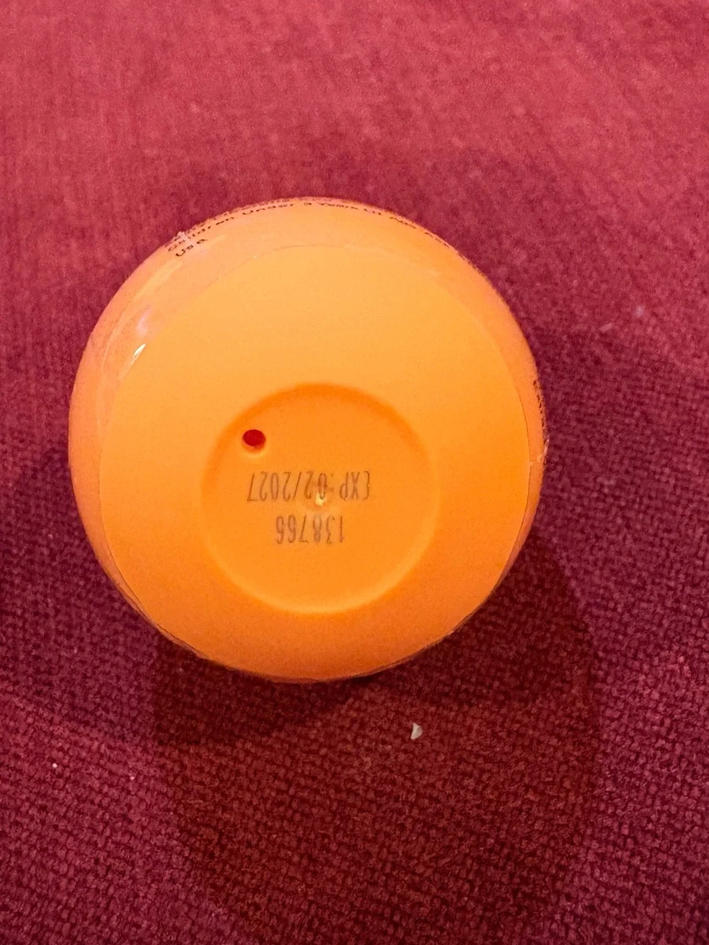 New Vizzy Hard Seltzer Orange Sphere Lip Balm-9g